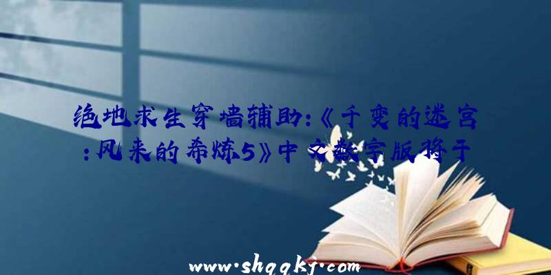 绝地求生穿墙辅助：《千变的迷宫：风来的希炼5》中文数字版将于12月推出“实况用探究界面”和“风来救助”弄法表态